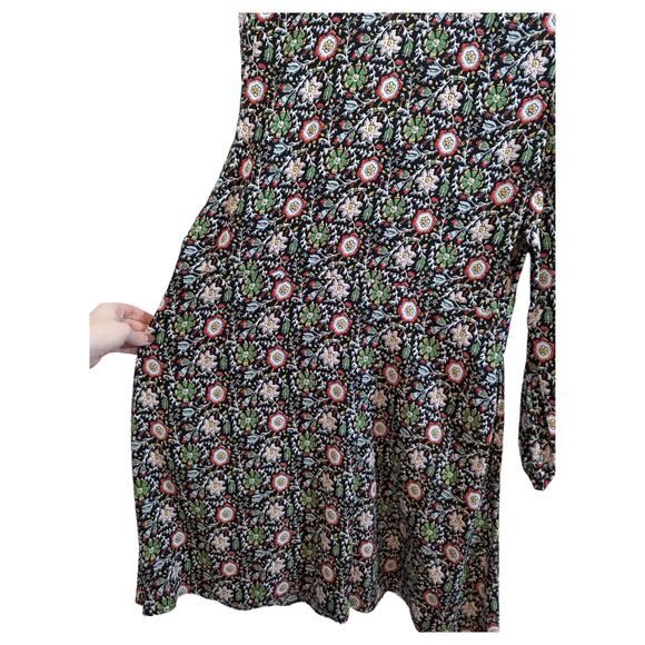 Boden Floral V-Neck Tea Dress NWT  Size 14 Enchanting Twig - Picture 6 of 12